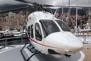 Вертолёт Bell-429 покорил Лазурный Берег