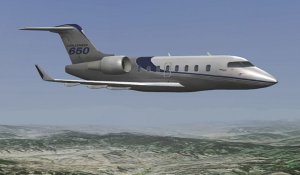 Модель бизнес-джета Challenger 650 продемонстрировал Bombardier
